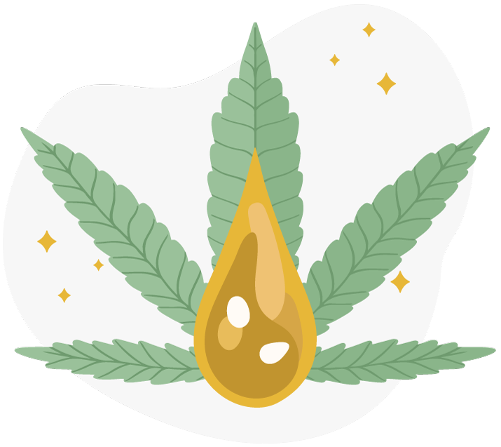 weed gold honey illustrator
